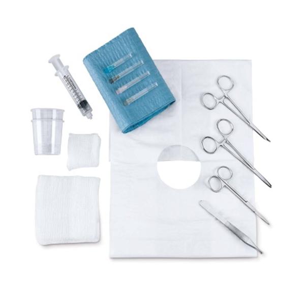 Tray Laceration Basic With 10 4x4\